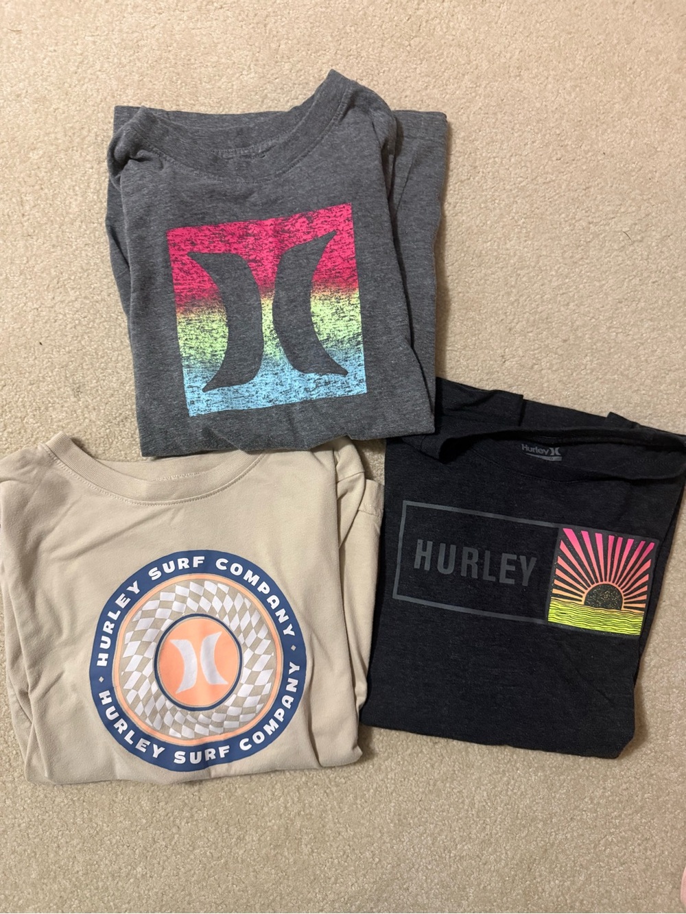 Hurley Kids t-shirt bundle
